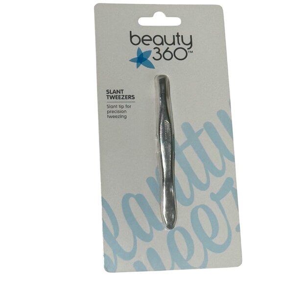 Beauty 360 Slant Tip Tweezers For Precision Hair Removal new. - Picture 1 of 4